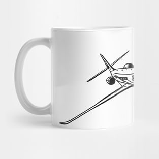 Jet Aircraft Mug